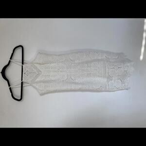 J.O.A. - Los Angeles white lace dress, size S